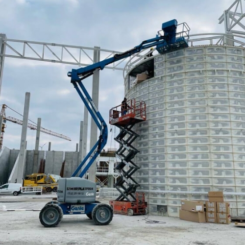 top Sanayi Sitesi Manlift - Platform Kiralama